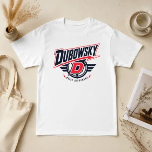 Premium Premium Dubowsky Built Different Lightning Bolt Sports Logo