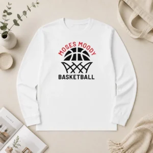 Premium Pretty Moses Moody Basketball Golden State Warriors Long Sleeve Shirt