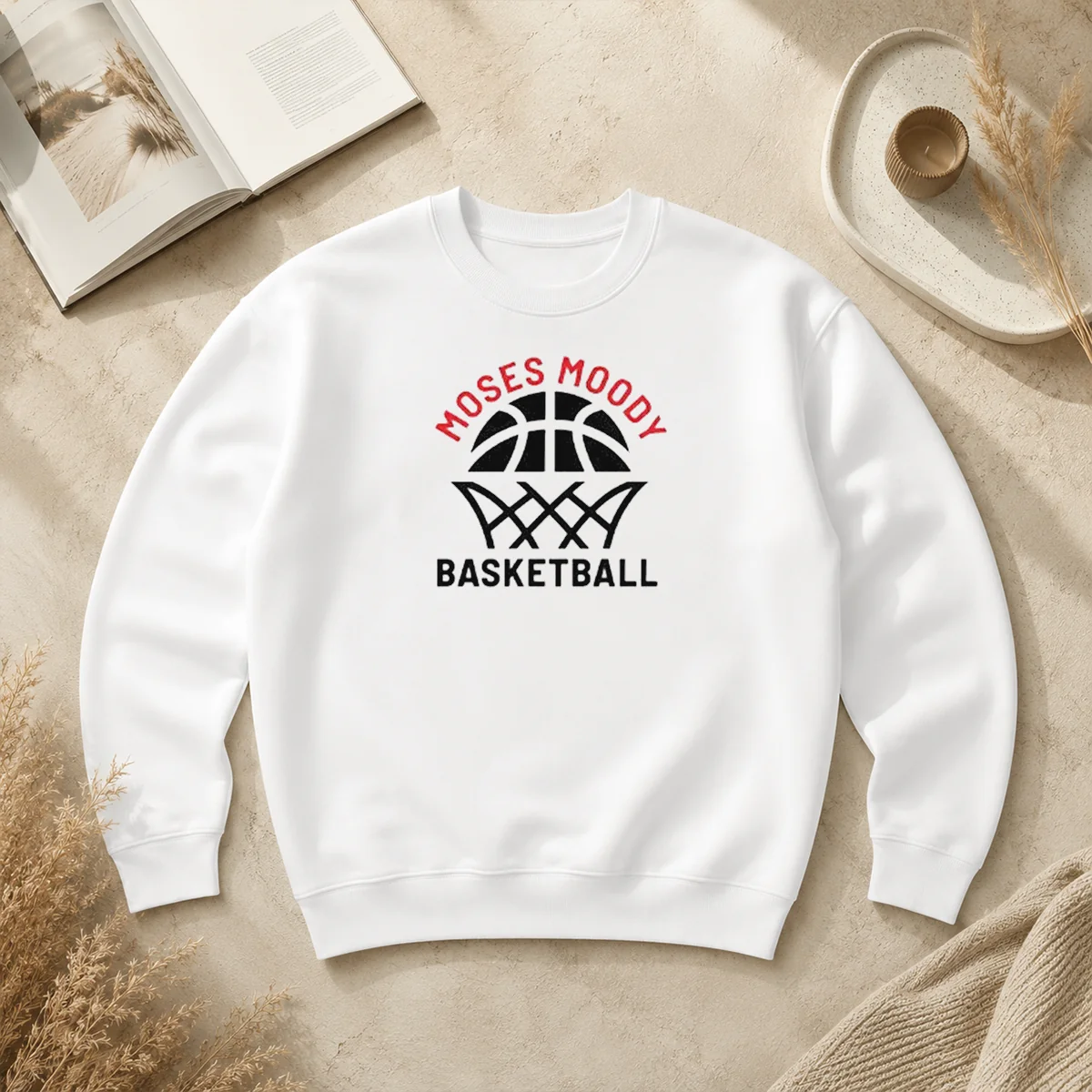 Premium Pretty Moses Moody Basketball Golden State Warriors Sweater Premium Pretty Moses Moody Basketball Golden State Warriors Sweater