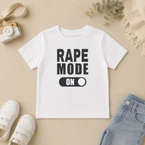 Pretty Nice Rape Mode On Kids T-Shirt