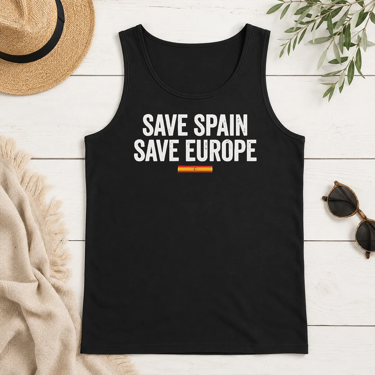 Pretty Top Save Spain Save Europe Spanish Flag Patriotic Tank Top Pretty Top Save Spain Save Europe Spanish Flag Patriotic Tank Top