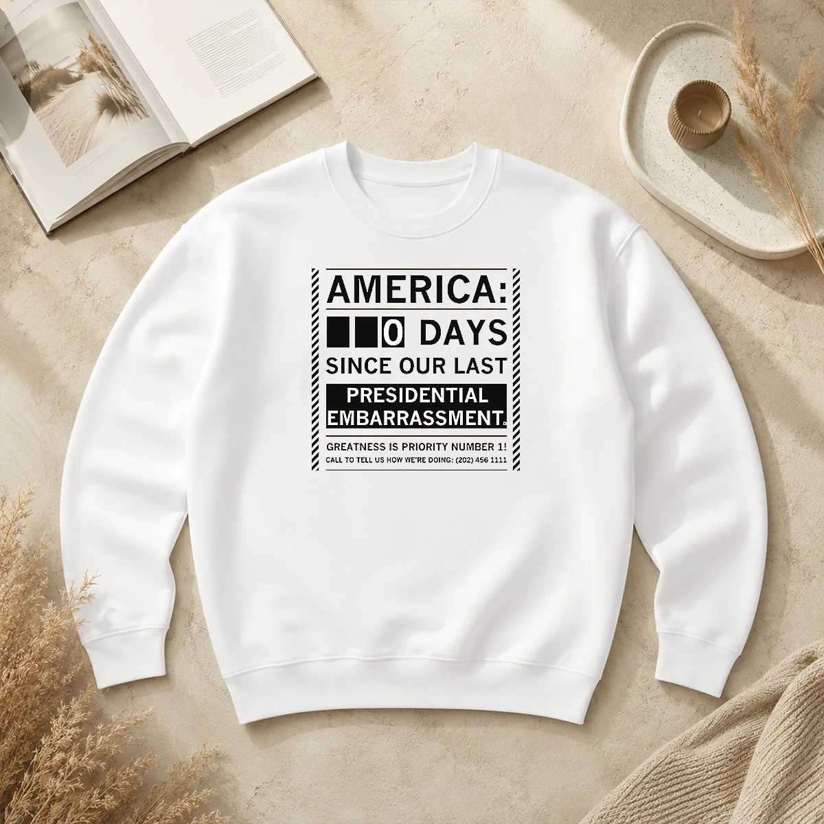 top-america-0-days-since-our-last-presidential-embarrassment-sweater