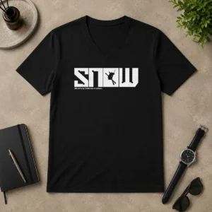 Top Official Snow Skiing All Art Is But Imitation Of Nature V-Neck Shirt