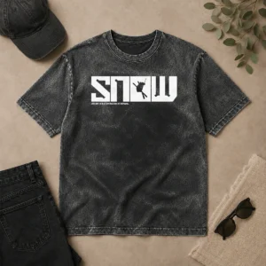 Top Official Snow Skiing All Art Is But Imitation Of Nature Washed T-Shirt